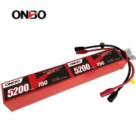 ONBO 75C 12S 44.4V 5200mAh Lipo Battery