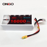 ONBO 16000mAh 22.2V 30C 6S Lipo Battery Pack