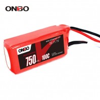 ONBO 750mAh 100C 3S 11.1V Lipo Battery