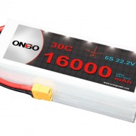 ONBO 16000mAh 22.2V 30C 6S Lipo Battery Pack