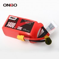 ONBO Ultralight 1400mAh 22.2V 130C 6S1P Lipo Battery