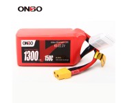 ONBO 1300mAh 22.2V 150C 6S1P Lipo Battery