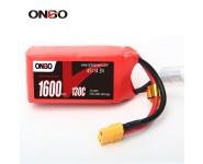 ONBO Ultralight 1600mAh 14.8V 130C 4S1P Lipo Battery