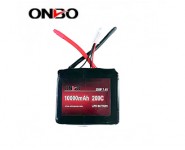 200C OP-8000/200-2S6P DRAG Lipo Battery Pack 