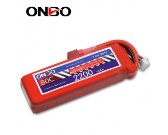 80C 2S 2200mAh lipo,1900mah small lipo,ONBO 2S 80C lipo,7.4V lipo battery