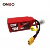 ONBO 1550mAh 14.8V 150C 4S1P Lipo Battery